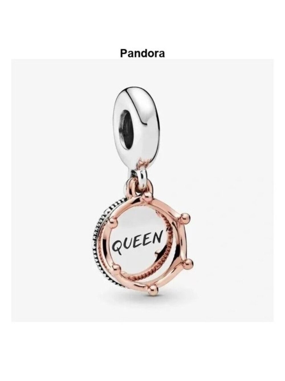 Pandora Queen & Regal Crown Dangle Charm